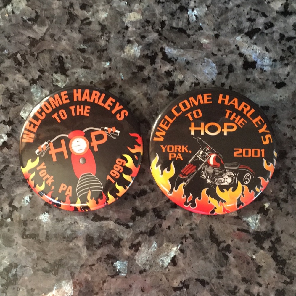 Harley Davidson Vintage Button Pins York,PA